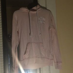 Pink Colored Hollister Hoodie